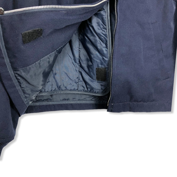 Vintage Navy Bomber Mechanics Full Zip Jacket Size Medium - Picture 7 of 8